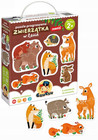 Puzzle Progresywne Zwierzątka w Lesie CzuCzu