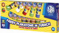 Farby plakatowe 12 kolorów 30ml Astra