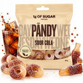 PANDY Sour Cola Żelki Gumowe Bez Dodatku Cukru o Smaku Coli 50g