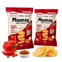 Moonsy Chipsy Ziemniaczane Ostra Papryka 60 g – Eurowafel