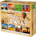 Memory Odkryj Świat – Adamigo | 80 kart | 2-6 graczy | 7+