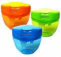 Temperówka Potrójna Plastikowa Z Pojemnikiem Bambino 03042