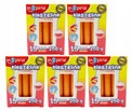 Plastelina POMARAŃCZOWA 15 Lasek Szkolna Plastyczna 250g Inspiria x5