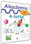 Akademia 4-Latka Czterolatka Zadania Ćwiczenia Z Naklejkami Naklejki SBM