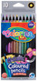 Kredki Ołówkowe Okrągłe Metaliczne 10 Kolorów Colorino 34678