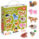 Puzzle Do Pary ZWIERZĄTKA NA WSI 30 Elementów 18M+ CzuCzu