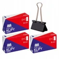 Klipy Do Papieru 51mm Czarne 12 szt Grand x3
