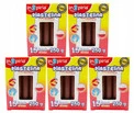 Plastelina BRĄZOWA Komplet 15 Lasek Szkolna Plastyczna 250g Inspiria x5