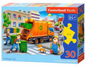 Puzzle Auto Śmieciarka 30 el. Castorland