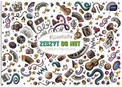 Zestaw 2 zeesztów do nut B5 szeroka pięciolinia 16 kartek INTERDRUK