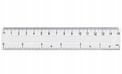 Linijka 15 cm przezroczysta Fiorello