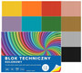 Blok Techniczny A4 10k 160g KOLOROWY Interdruk