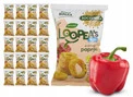 Chrupki z Soczewicy o Smaku PAPRYKI Loopea's 50g x20