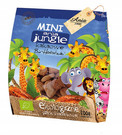 Bio Ania Ciastka kakaowe mini jungle 100 g Bio