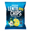 NAURA LENTIL CHIPS Chrupki z Soczewicy Kwaśna Śmietana i Cebula 50g