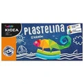 KIDEA FARBY PLAKATOWE 12 KOLORÓW 20ml + Plastelina 12 kolorów
