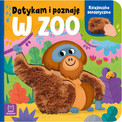 Książeczka sensoryczna Dotykam i poznaję w ZOO Aksjomat dla dzieci