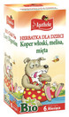 Herbatka Dla Dzieci NA TRAWIENIE Koper Włoski Melisa Mięta BIO 6M+ Apotheke