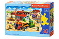 Puzzle Koparka 30 elementów Castorland