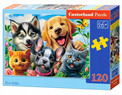 Puzzle 120 el. Selfie ze zwierzętami Castorland