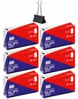 Klipy Do Papieru 19mm Czarne 12 szt Grand x6