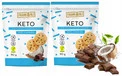 Keto Mini Ciasteczka Kokos Czekolada Dwupak Frank & Oli 180g
