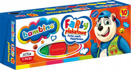 Farby Plakatowe Szkolne 10 Kolorów 20ml Bambino