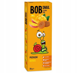 Przekąska Mango Bez Dodatku Cukrów 30g BOB SNAIL