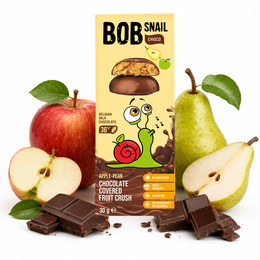 Bob Snail Jabłko-Gruszka w czekoladzie 30 g
