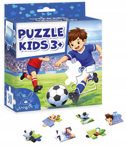 Puzzle 30 el. Piłkarze 3+ – Kangur