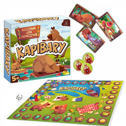 Gra planszowa Kapibary – 1‑6 graczy, 376 g – Kangur