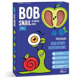 Rollsy Jabłkowo-Borówkowe Bez Cukru Bob Snail