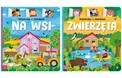 Książeczka z okienkami Zwierzęta + Na wsi – Agnieszka Bator, Aksjomat, 2 szt., 0+