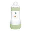 MAM Baby Perfect Start butelka do karmienia antykolkowa zielona 2m+, 260 ml