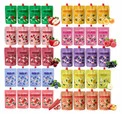 OWOLOVO Mix Musów TUBKA dla Dzieci Dorosłych 40x200g MEGA ZESTAW 10 Smaków