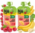 Bob Snail Smoothie Banan Malina 2x60g bez cukru