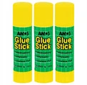 3x Amos Klej w sztyfcie 8 g