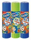 3x Klej w Sztyfcie Szkolny Biurowy Mocny Zmywalny Bezbarwny 15g Bambino