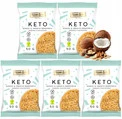 Ciastka Keto Kokos Orzech Nerkowca – Frank&Oli, 50g x5
