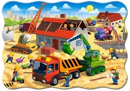 Puzzle Koparka 30 elementów Castorland