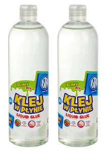 2x Astra Klej w płynie transparentny 500 ml