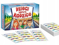 Dzieci Kontra Rodzice SAMOCHODZIE Gra Na Spostrzegawczość 6+ Kangur