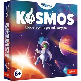 Gra planszowa kooperacyjna gra edukacyjna Kosmos: Rodzina Treflików Trefl
