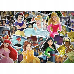 Puzzle 1000 Disney KSIĘŻNICZKI DISNEYA Śnieżka Bella Ariel Mulan Trefl
