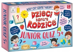 Dzieci kontra Rodzice Junior Quiz – gra edukacyjna