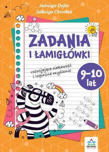 Książka Zadania i Łamigłówki 9-10 lat – Jadwiga Dejko i Jadwiga Chrostek