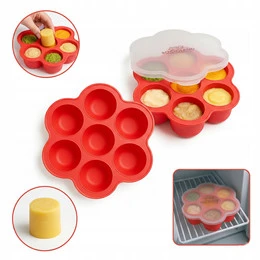 Silikonowa forma do mrożenia PORCJOWANIA jedzenia dla dzieci BOCIOLAND