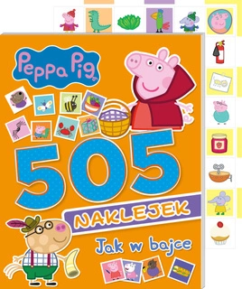 Świnka Peppa 505 Naklejek Jak W Bajce Zadania Łamigłówki 3+ MSZ