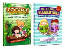 Zestaw 2 Książki Do Nauki Czytania Metoda Sylabowa Czytanie Ze Zrozumieniem