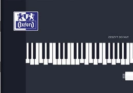 Zeszyt do nut A5 16 kartek Oxford pięciolinia